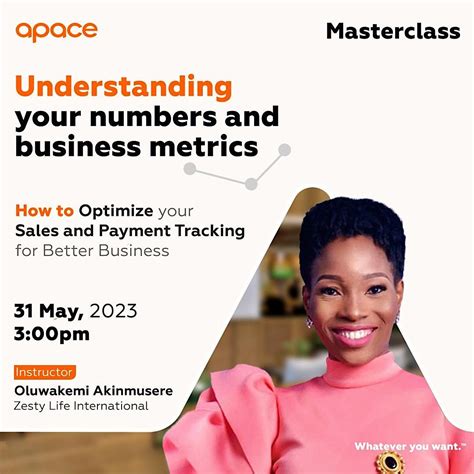 Understanding your numbers and business metrics, May 31 2023 | Online ...