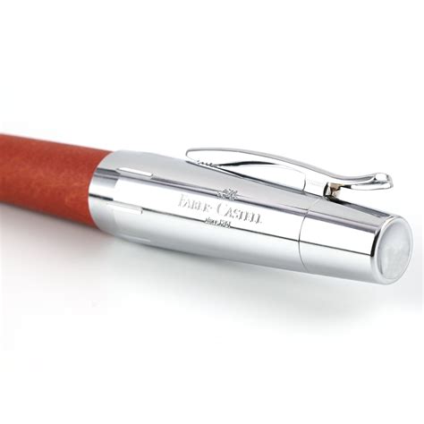 Buy Faber Castell Emotion Pearwood Reddish Brown Fountain Pen | Makoba