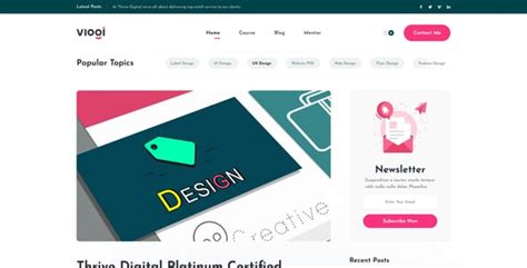 Image result for Blog Theme Using HTML