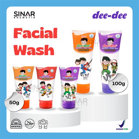 Jual Dee-dee Children Facial Wash | Dee dee Sabun Cuci Muka 50ml ...