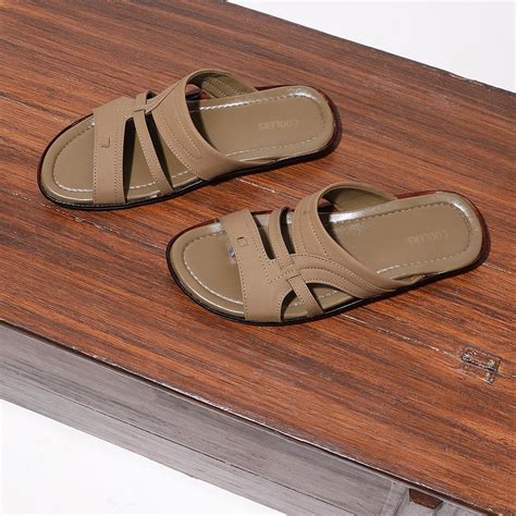 Buy Coolers Casual (Camel) Slippers For Men COOL99-1 By Liberty