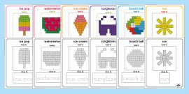 Summer Patterns Building Block Patterns | South Africa