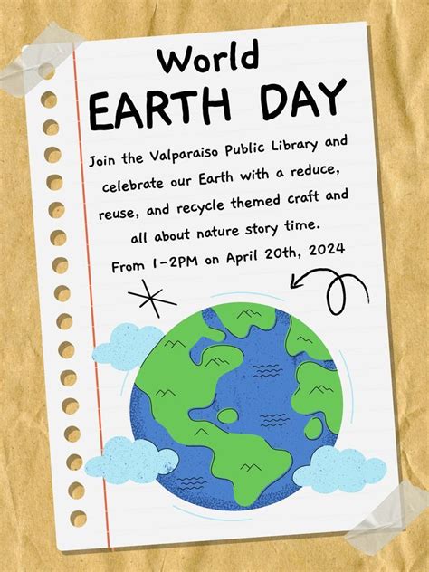 World Earth Day Celebration at Valparaiso Library, Valparaiso Library ...