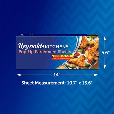 Snapklik.com : Reynolds Kitchens Pop-Up Parchment Paper Sheets