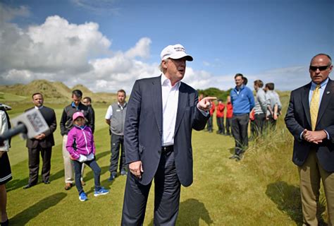 Donald Trump boasts about Aberdeenshire Golf Course during fraud trial