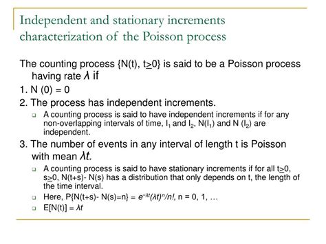 Image result for Poisson Process Schema