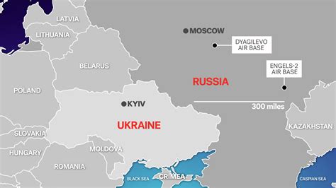 Russia Map Reveals How Ukraine Drones Attacked Deep Inside Country ...