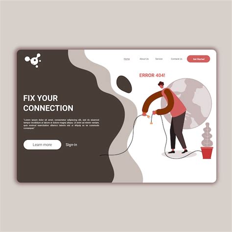 Websites template for website or apps | Premium Vector