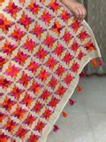 Hand Embroidered Phulkari Saree – Just Phulkari