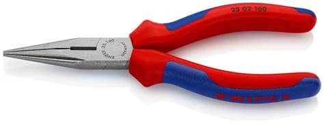 25 02 160 SB Knipex | Knipex Long Nose Pliers, 160 mm Overall, Straight ...