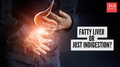 Fatty liver symptoms that are mistaken for an upset stomach - Soch Times