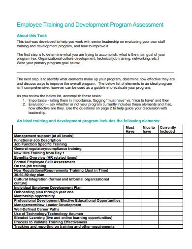 Image result for Employee Training Program Example