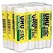 UHU Stic Permanent Clear Application Glue Stick, 0.29 oz, 12 Sticks per ...