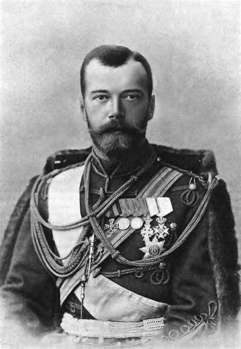 Emperor Nicholas II as a military leader of Russia during the First World War. Part of 6