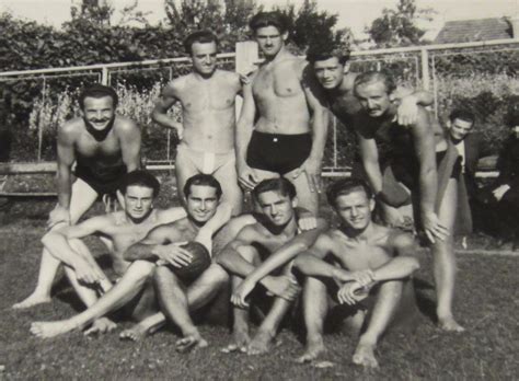 Muscle Men Speedos Swimsuit BULGE Shirtless Man Vintage Gay Snapshot ...