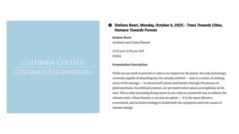 columbia university | stefano boeri | Stefano Boeri Architetti