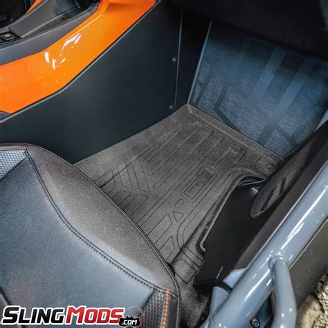Polaris Slingshot Rubber All-Weather Floor Liners by SmartLiner