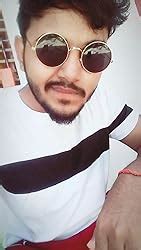 Buy Criba Gradient Oversized Unisex Sunglasses - (round blu mrc+gld blk ...