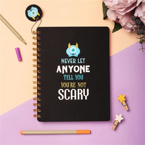 DOODLE Hardbound Spiral Notebook Diary with Bookmark Dangler and 100 ...