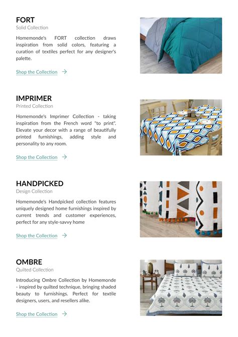 Catalogue – HomeMonde