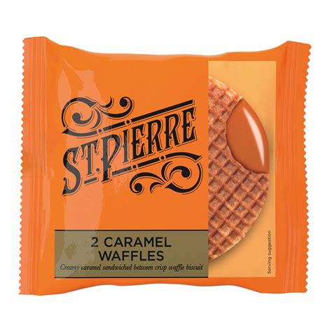 St. Pierre 2 Caramel Waffles 80 g Online at Best Price | Lulu UAE