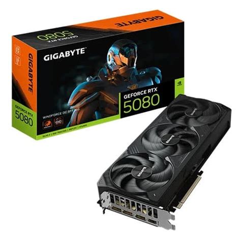 Gigabyte RTX 5080 Graphics Card| GV-N5080WF3OC-16GD