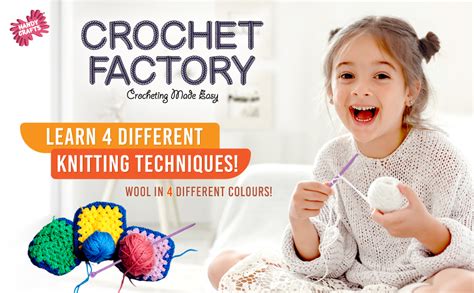 Buy Handycrafts Funskool Crochet Factory, DIY Kit, Art and Craft Set ...