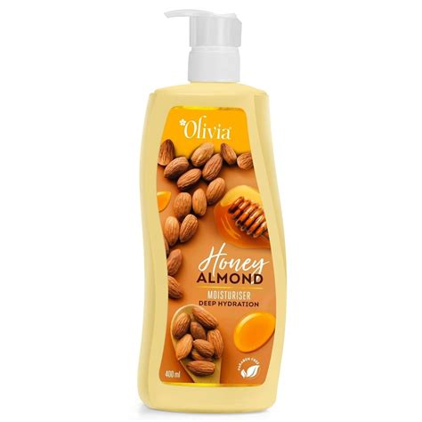 Buy Olivia Honey Almond Deep Hydrion Body Lotion | 400ml | Soft ...