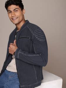 WROGN Full Sleeve Solid Men Jacket - Buy WROGN Full Sleeve Solid Men ...