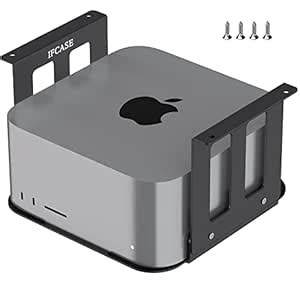 IFCASE Aluminum Under Desk Mount for Mac Studio M4 M3 M2 M1 Max, Ultra ...