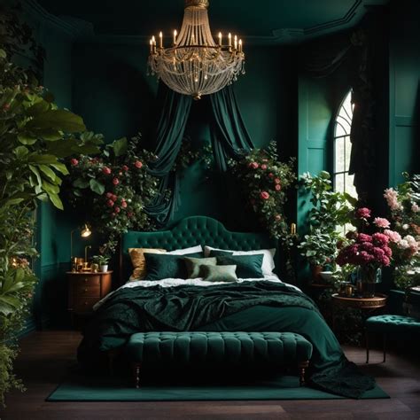 14 Dreamy Dark Moody Romantic Bedroom Decorating Ideas - Home Wall Art ...