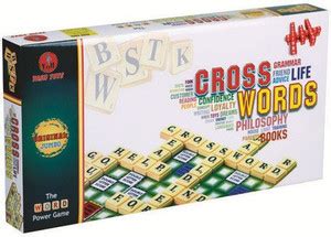 JohnMacc Cross Word Board Family Game To Play For 2 Or 4 Players Word ...