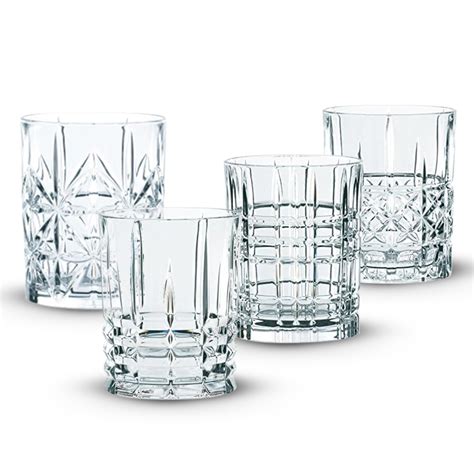 Buy Nachtmann Highland Crystal Whisky Tumbler Set, 345ml/8.2cm, Set of ...