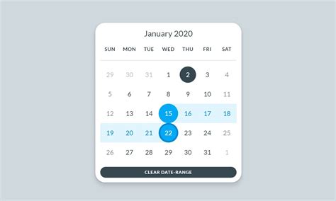 Making Calendar Using JavaScript 的图像结果