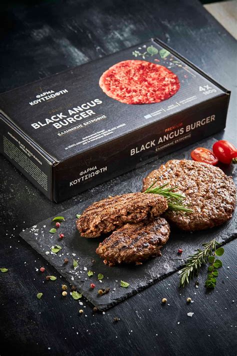 Black Angus Burger | Premium Beef Cuts | Koutsioftis Farm