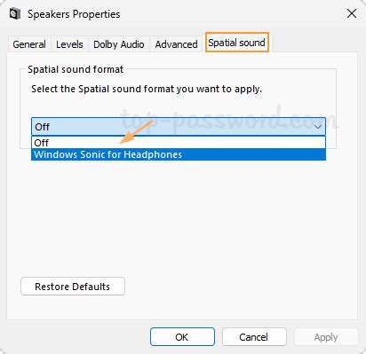 Image result for Spatial Sound Not Working Windows 11