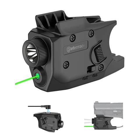 Defentac 350 Lumens Pistol Light Green Laser Combo Is Compatible ...