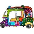 Buy MustHome Wooden Fridge Magnet | Delhi Wooden Auto Rickshaw ...