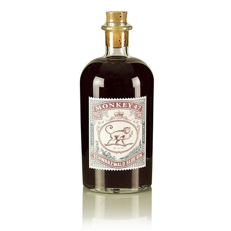 Monkey 47 Sloe Gin likeur (sleedoorn), 29% vol., Zwarte Woud, Duitsland ...