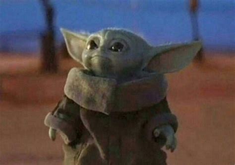 Meme Generator - Baby Yoda looking up - Newfa Stuff