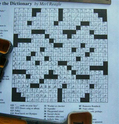 Merl Reagle Sunday Crossword Printable - Mom Printable