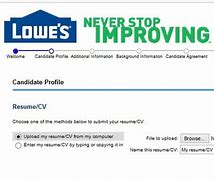 Image result for Lowe's Application