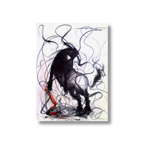 Bull Drawing-102 – SUJITH KUMAR GS MANDYA Art Studio Gallery - SKGSM ...