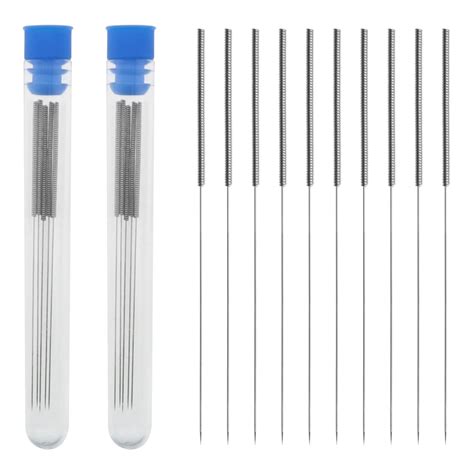 0.4mm Needles Cleaner MTQY 20PCS 0.4 mm Stainless Cleaning Needles ...