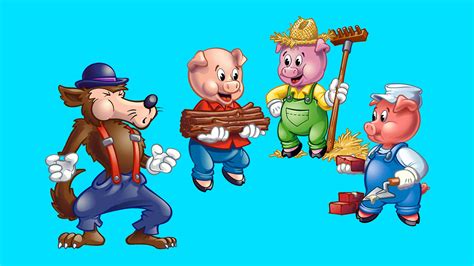 The three little pigs картинки