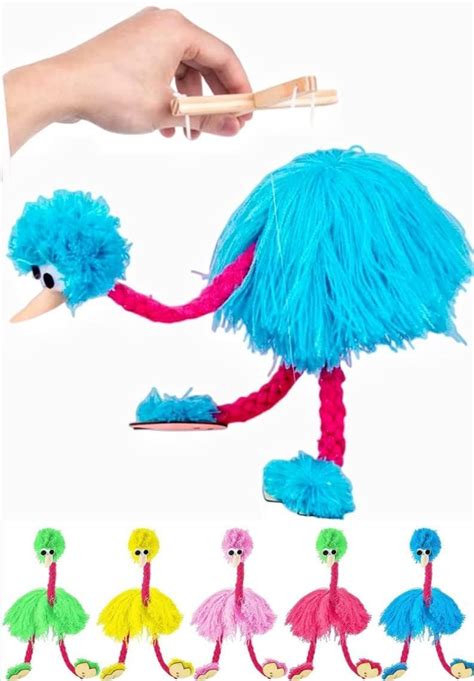 Lophng Ostrich Marionette Puppet, Pull String Ostrich India | Ubuy