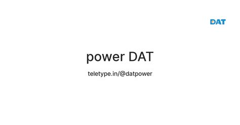 Image result for Dat.com Power