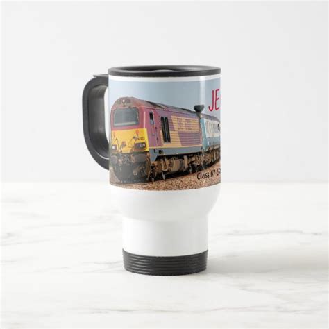 Vintage Diesel Engine Class 67 Travel Mug