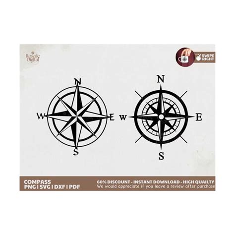 Image result for Simple Compass Rose SVG