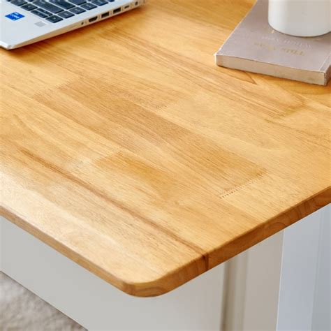 Buy Ascent Solid Wood Top Adjustable Smart Study Desk - Oak from Home ...